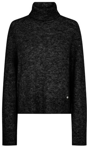 Mos Mosh Pullover AIDY Thora mit Alpaka S Schwarz