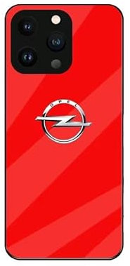 VENBER Hanyhülle, für Opel Handyhülle Kratzfeste Schutzhülle Case Cover Schutzhülle Sanfte Berührung stilvolles HD Autoemblem Erscheinungsbild,for iPhone 15