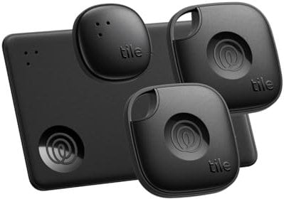 Tile by Life360 Essentials (2024) – Bluetooth-Tracker & Gegenstandsfinder für Schlüssel, Geldbörsen, Fernbedienungen & mehr. Finden Sie Ihre Sachen. iOS- & Android-kompatibel. 4er-Pack
