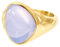 iXXXi FAME Ring SOL gold gehämmert 2 mm RingSize 17