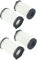Daaxing Lot de 2/4 filtres HEPA de rechange pour aspirateur Techwood TAE-7036, accessoires de nettoyage (4 pièces)