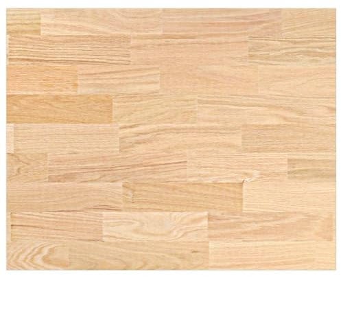 vidaXL Encimera de Cocina Rectangular Madera Maciza Roble