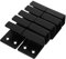 Generisch 10st Haken Aus Edelstahl Anzeigehalterung Spiegelhaken Fotoaufhänger Für Die Wand Plattenaufhänger Für Die Wand Spiegelaufhänger Für Die Wand Heavy Duty Fliesenhalter Black Eisen