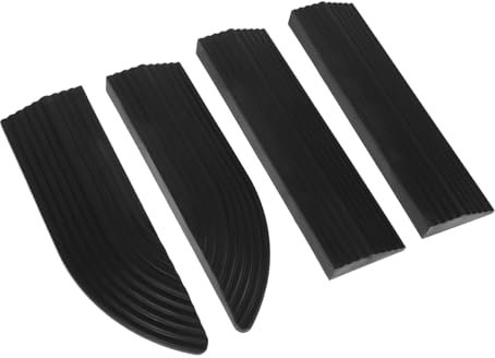 Mipcase Cuscinetti Per Rampe Soglia in Gomma Per Aspirapolvere Robot Soglia Antiscivolo Per Uso Domestico e Resistente