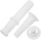 ULTECHNOVO 1 Set Meat Grinder Replacement Parts Sausage Stuffer Attachment with Food Tamper Efficient Kit for Compatible Meat Grinders Easy to Clean and Maintain