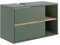 Vicco Meuble sous lavabo Viola, Vert/Artisan, 100x60cm avec 2 tiroirs