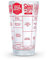 FRED Recipe Glass Bicchiere Beer, Multicolore, 9 x 9 x 15 cm