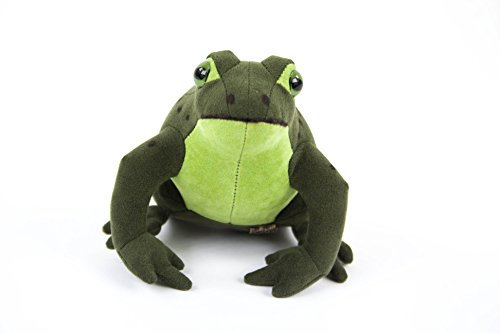 Teddys Rothenburg Kösen, Frosch, Heinrich, 15 cm, sitzend, grün, Plüschfrosch