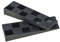 100 Stück Montagekeile Kunststoff Keile Fensterkeile Verlegekeile Unterlegkeil, 94x30x14 mm