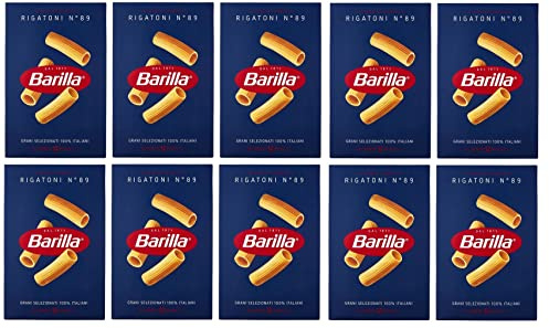 10x Pasta Barilla Rigatoni Nr. 89 italienisch Nudeln 500 g pack