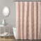Lush Decor Duschvorhang mit Rüschen, 182,9 cm, strukturiertes Vintage-Chic-Design im Bauernhaus-Stil