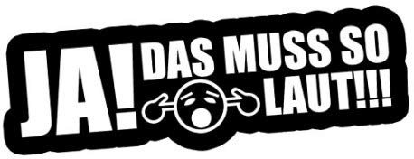 JA! Das muss so laut!!! // Sticker OEM JDM Style Aufkleber // Sticker OEM JDM Style Aufkleber