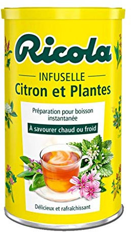Ricola - Plantas Infuselle Y Limón 200G Transmisión - Lot De 3 - Precio Por Lote - Entrega Rápida