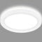 BRILONER - LED Deckenlampe mit indirektem Licht, flach, neutralweiße Lichtfarbe, Lampe, Deckenleuchte, Wohnzimmerlampe, LED Panel, Küchenlampe, Deckenbeleuchtung, 19x2,8 cm, Weiß