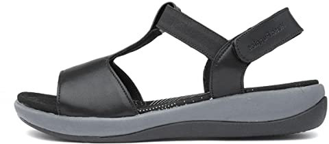 Hush Puppies Women's Sylvie Sandal, Black, 7 UK