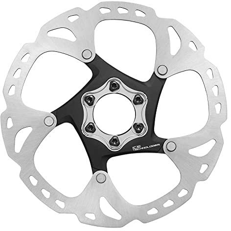 Shimano Unisex – Erwachsene SM-RT86M Bremsscheibe, Schwarz, 180 mm