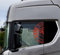 DualColorStampe Aufkleber kompatibel mit Scania Daf Iveco Man LKW Zubehör LKW Aufkleber LKW Fenster LUPO Code 0303 (Fluoreszierendes Rot)