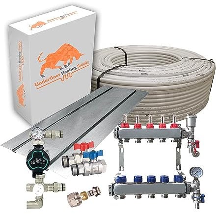 Underfloor Heating Suspended Floor Kit - 100m2 (5 Port)