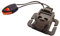 Sharplace Technischer Eispickel-Clip, Outdoor-Rad-Clip, Schnellspanner-Axt-Molle-Befestigungs-Taschenlampen-Clip für Wandern, Werkzeuge, GRÜN