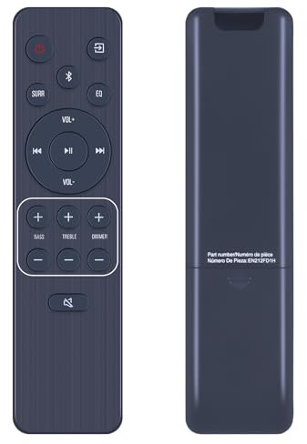GOUYESHO Telecomando di ricambio EN212FD1H per Hisense Soundbar AX3100G 3.1 CH AX5100G 5.1 CH per telecomando Hisense