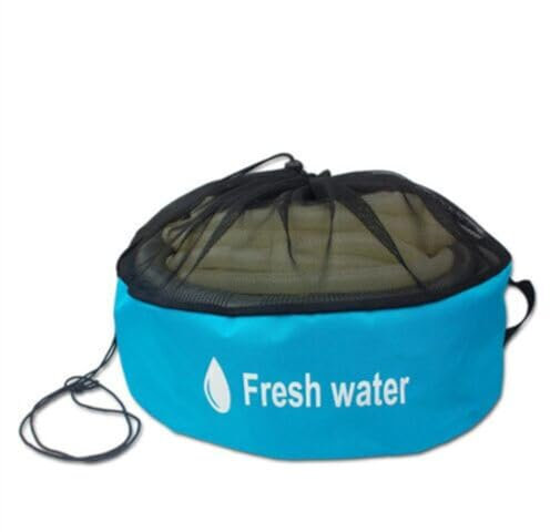 Hoquare RV Hose Storage Bag, Waterproof RV Hose Organizer Bag, Caravan Camping Cable Organizer, Storage Equipment Organizer Bags for Electrical Cords Fresh Water Hoses Sewer Hoses (Blue)