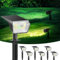 Linkind Solarlampen für Außen mit Bewegungsmelder Warmweiß & Kaltweiß, 60-LEDs Außenleuchte 800Lm mit Dauerlicht & Lade-anzeige, S-Klasse Akku Solarstrahler IP67 Bewegungslicht 8M/120°, 6 Stück