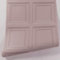 Tarwanear Pink Wallpaper Embossed Tartan 3D Effect Retro Wooden Panelling Wallpaper Roll Feature Wall Home Faux Wood Panel Wainscot Board Panel Wallpapers for Living Room Bedroom Office