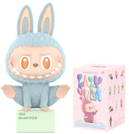 POP MART The Monsters Lazy Yoga Series Pop Figuren Zufällige Figuren Anime Actionfiguren Sammelfiguren Sammler Kunstspielzeug Spielzeug Figuren Geschenk 1Piece