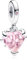 NUNUYAYA Damen Charm Anhänger für Armband 925 Sterling Silber Pink Tree Life Heart Dangle Charms Beads passend für Armband Halskette,Charm Anhänger für Europäischen Armbänder Frauen Mädchen