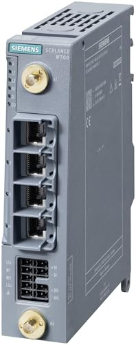 Siemens SCALANCE WUM763-1 Wireless Access Point, 4 x 10/100/1000 Mbit/s 4 porte 1201 Mbit/s 2.4 e 5 GHz 802.11ax