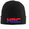 ZZQWSDSQQ Strickmütze Moto Fans Logo HRC s Hauben Skullies Mützen Warme Skimütze Mütze Geburtstagsgeschenk