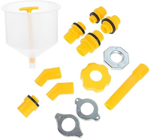BELLIFFY Embudo Antiderrames De Refrigerante Kit De Llenado Para Automóviles Herramienta De Llenado Tapón