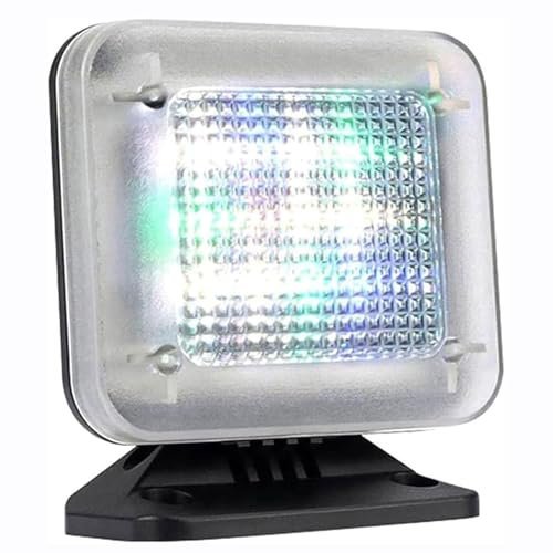 GHRERTX LED-Lampe, gefälschtes TV-Simulatorlicht, Nachtsicherheitslicht mit Timer und Dämmerungssensor, einbruchsicheres TV-Licht, 4 Modi, Einbruchschutz for die Sicherheit zu Hause