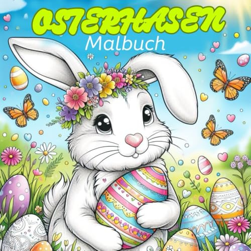 Osterhasen: Malbuch