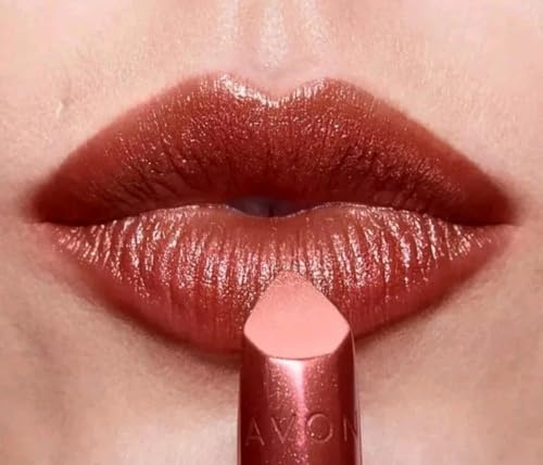 Avon Ultra Shimmer Lipstick Fire Flash, with a Moisture-retaining Formula for High Shine Shimmer