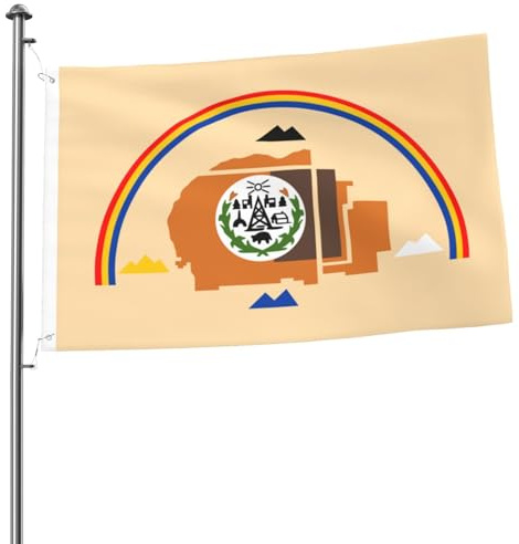 Bannerfahnen Navajo-Flagge Militärische Flagge Langlebig Lustige Flaggen Banner, Für Bauernhaus, Partys, Veranda, 90x150cm
