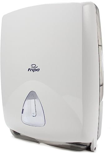 Fripa Handtuchspender für Papierhandtücher, Kunststoff weiß, groß