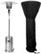 WHATPYM Housse de Protection pour Parasol Chauffant Champignon, Chauffage de Terrasse Ronde Housse, Housse de Protection pour Chauffage de Terrasse, Noir