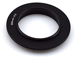 Adaptador retro de 39 mm-FX/anillo de inversión macro de 39 mm a FX, compatibilidad para cámara de bayoneta FX X X-A20 X-A10 X-A3 X-A2 X-A1 X-T2, para atornillar un objetivo invertido para tomas