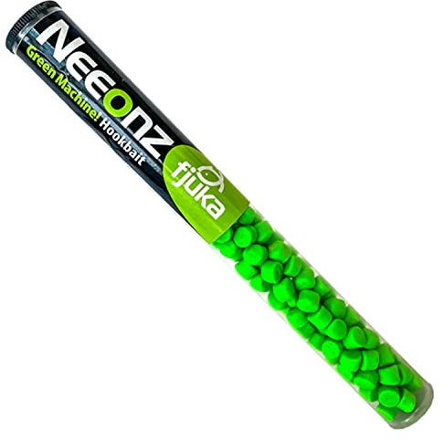 Fjuka Neeonz 7mm - Green Machine | Hyper-Fluoro Hakenköder