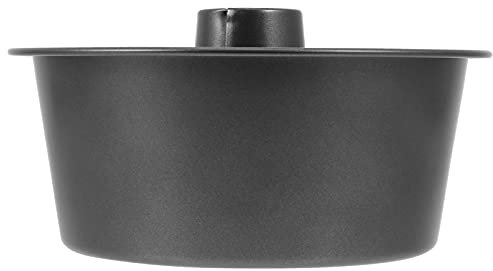 BESTonZON Backform Angel Food Cake 1Pc Nicht- Hohle cm Carbon Tablett Zubehör Hause Antihaft Pfannen Küche Donut DIY Langlebig Bagel Lebensmittel Nützlicher für Werkzeug Xx. Backformen Angel Cake Pan