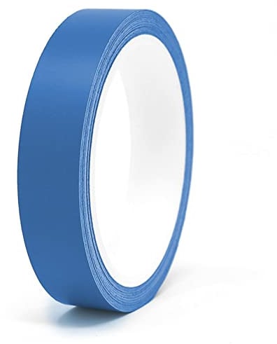 Finest Folia 10m Zierstreifen selbstklebend Auto Azurblau matt 15mm breit | Dekorstreifen für Motorrad Modellblau Wohnmobil LKW Fahrrad - Flexibler Klebestreifen wetterfest als DIY Deko Seitenstreifen