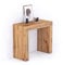 MOBILI FIVER, Evolution Konsolentisch 90 x 40, rustikale Eiche, Made In Italy