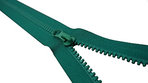 Reißverschluss Kunststoff 40 cm 11# Waldgrün