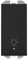 SIMON 270 | Pulsador grabado luz luminoso 10A estrecho negro mate 20001161-098