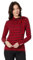 Tommy Hilfiger Long Sleeve Stripe Tie Neck Top mens, Scarlet/Black, XL