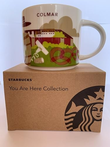 STARBUCKS You Are Here Collection Colmar France - Taza de café de porcelana (Colmar)
