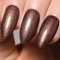 Imtiti Pearl Gel Nail Polish, 15 ML Brown Glitter Drawing Gel With Shell Thread Shimmer, Mermaid Soak Off UV LED for Home DIY Nail Art Manicure Salon