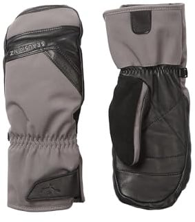 SEALSKINZ Swaffham Fusionskontrolle, Uni, wasserdicht, extrem kaltes Wetter, isoliert, Schaffell-Leder-Fäustlinge, unterstützt Geschicklichkeit und natürliche Handbewegung, branchenführende