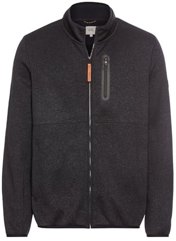 camel active Herren Fleecejacke mit Reißverschluss
